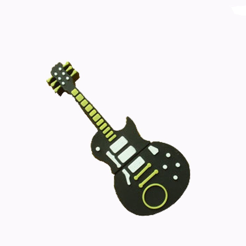 Pipa Instrument USB Flash Drive – PVC Cartoon Novelty, USB 3.0 (16–128GB)
