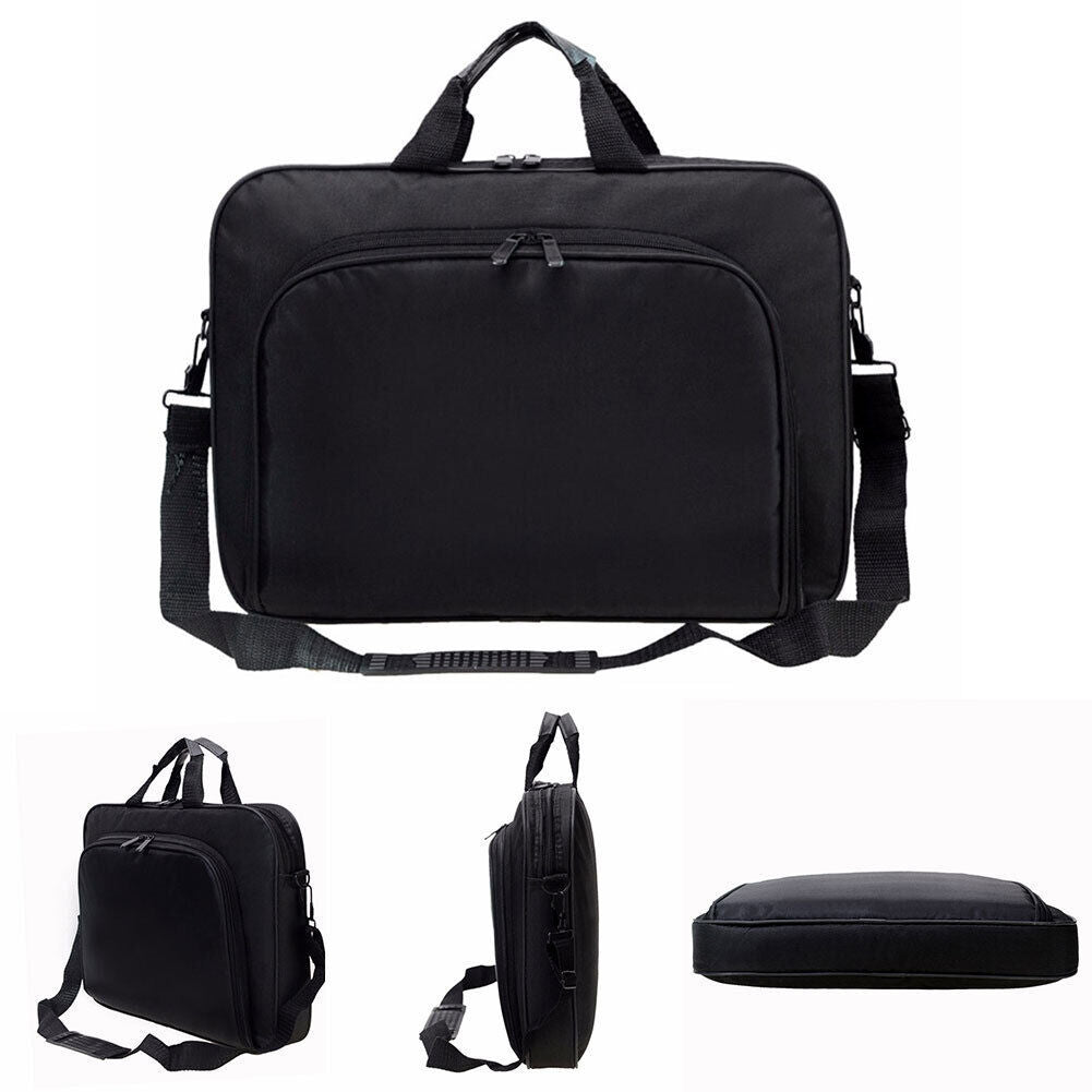 Slim Unisex Nylon Laptop Bag With Shockproof Interlayer