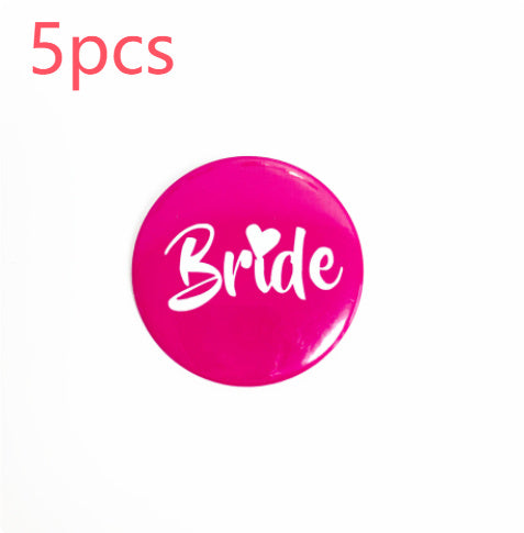 Wedding Party Bride Team Bride Badge Party Decoration