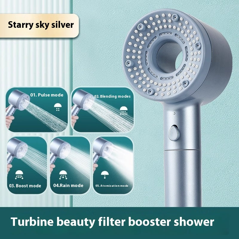Supercharged High-Pressure Shower Head – Home Bathroom Upgrade