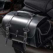 Cross-border Hot Sale Motorcycle Tail Coded Lock Of Bags And Suitcases Side Bag Prince Cruise Modified Side Bag Dark Punk