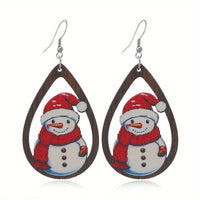 Water Drop Christmas Snowman