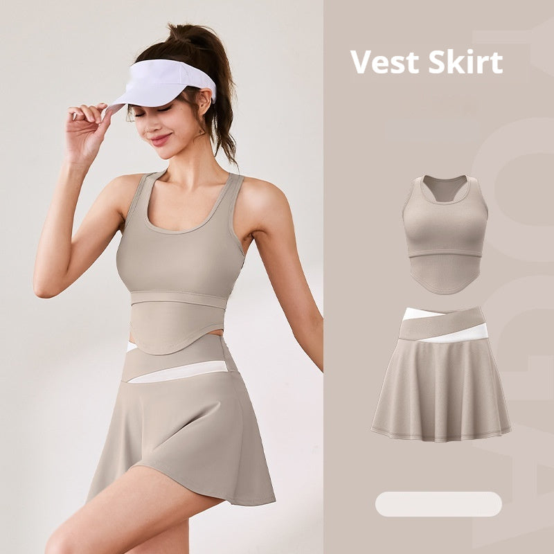 Sports Underwear Women's Wide Shoulder Beauty Back Wear-free Bra Back Suit
