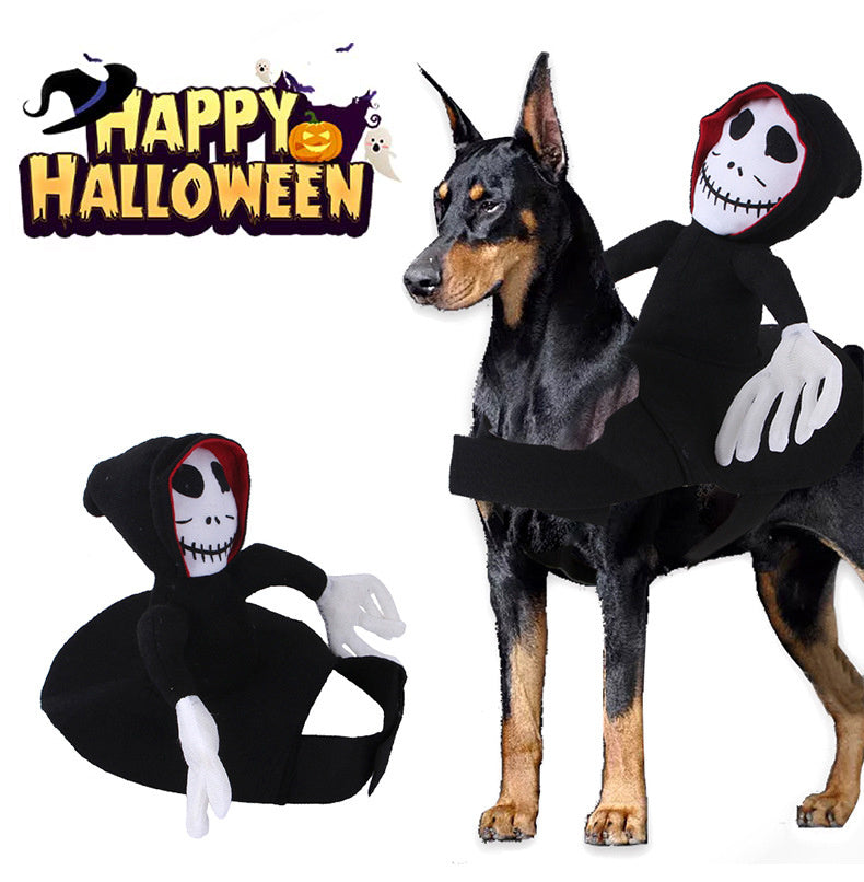 Halloween Pet Costume – Funny Spider or Pumpkin Vest Outfit for Dogs and Cats
