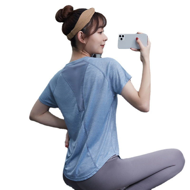 Women’s Loose Fit Sports T-Shirt – Lightweight Gym & Running Training Top