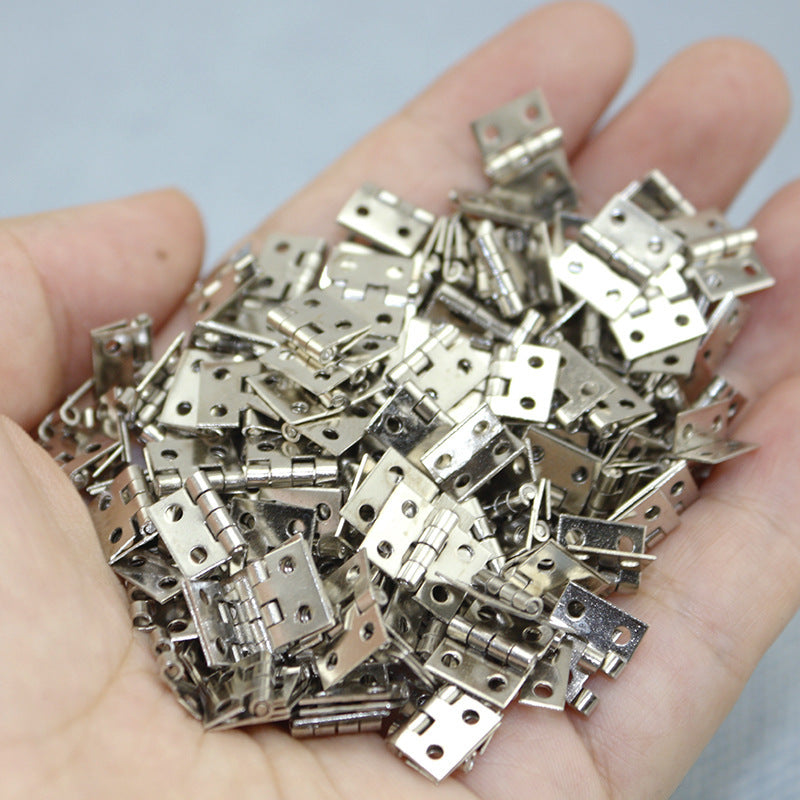 2 Points Mini Hinge With Nails Folding Flat