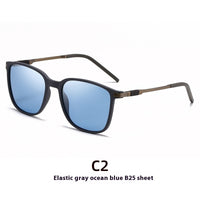 63751 Elastic Gray Ocean Blue