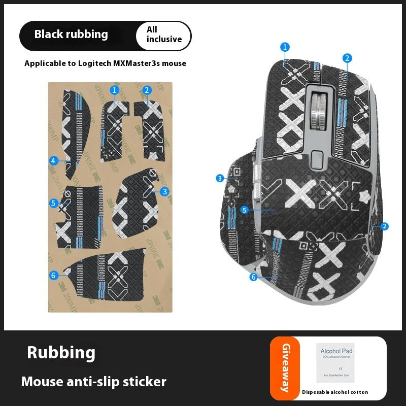 Anti-slip Sticker Mouse All-inclusive Sweat-absorbent