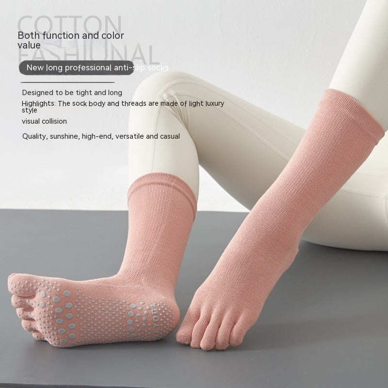 Five Fingers Non-Slip Yoga Socks