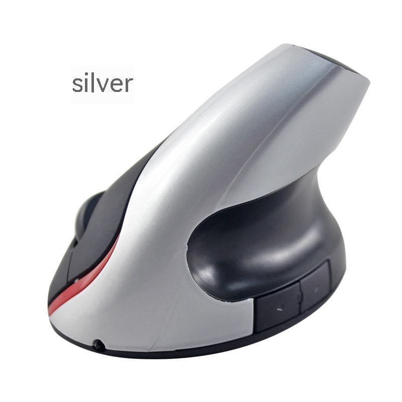 Wireless Vertical Ergonomic Mouse – Rechargeable, 2.4G USB Receiver, Adjustable DPI (Silent Click)
