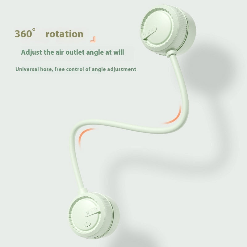 Portable Folding Outdoor Hanging Neck Fan