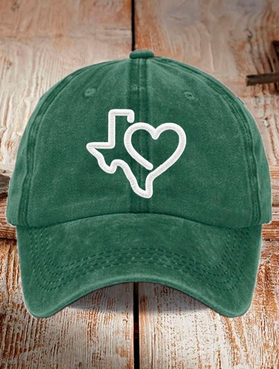 Printed Korean Style Duck Tongue Hat – Unisex Trendy Cap for Men & Women