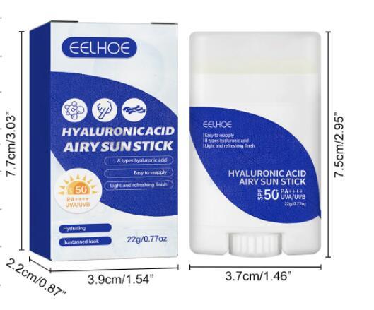 Hyaluronic Acid Sunscreen Stick SPF50 With Titanium Dioxide