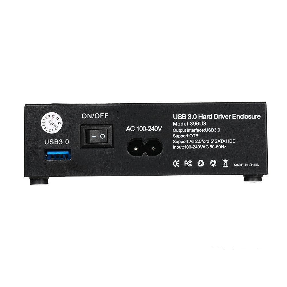 USB 3.0 Mobile & Desktop Hard Disk Box – Fast External Storage Enclosure