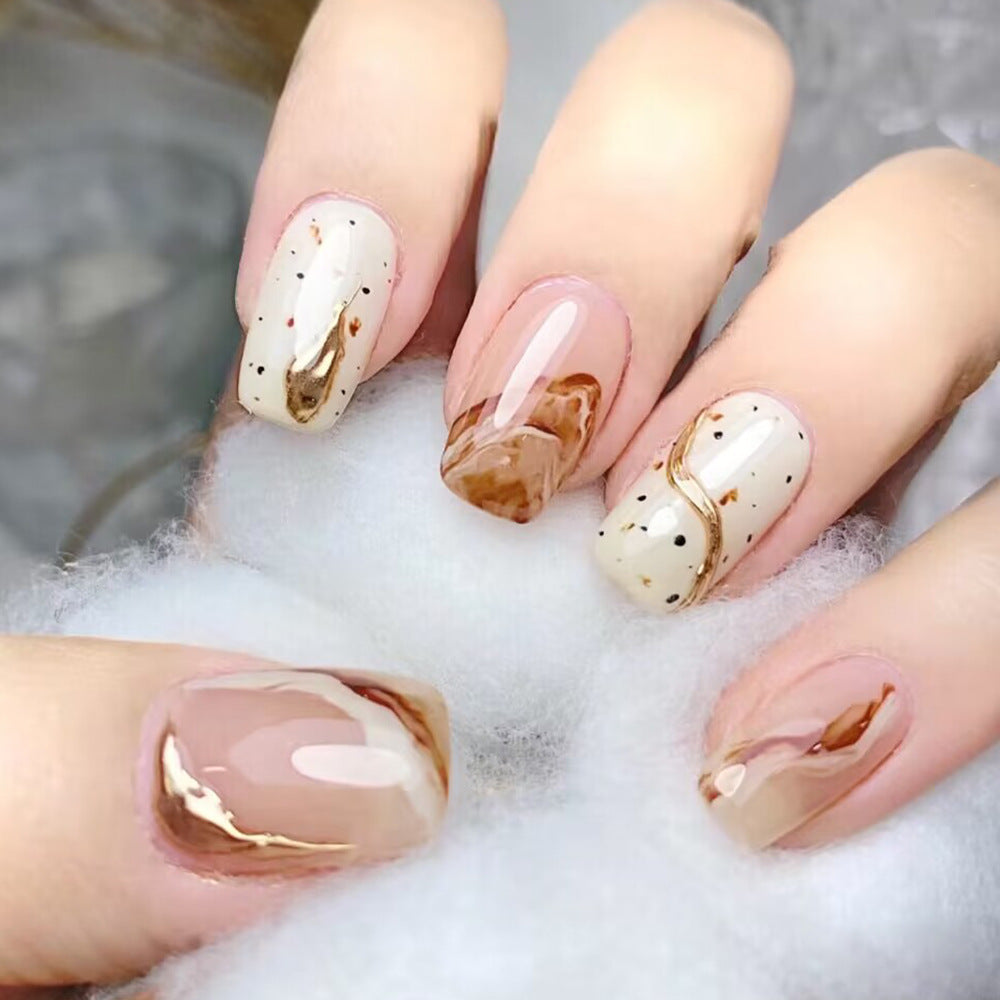 Hand Worn Nail Piece In China-Chic Red In The Year Of The Snake