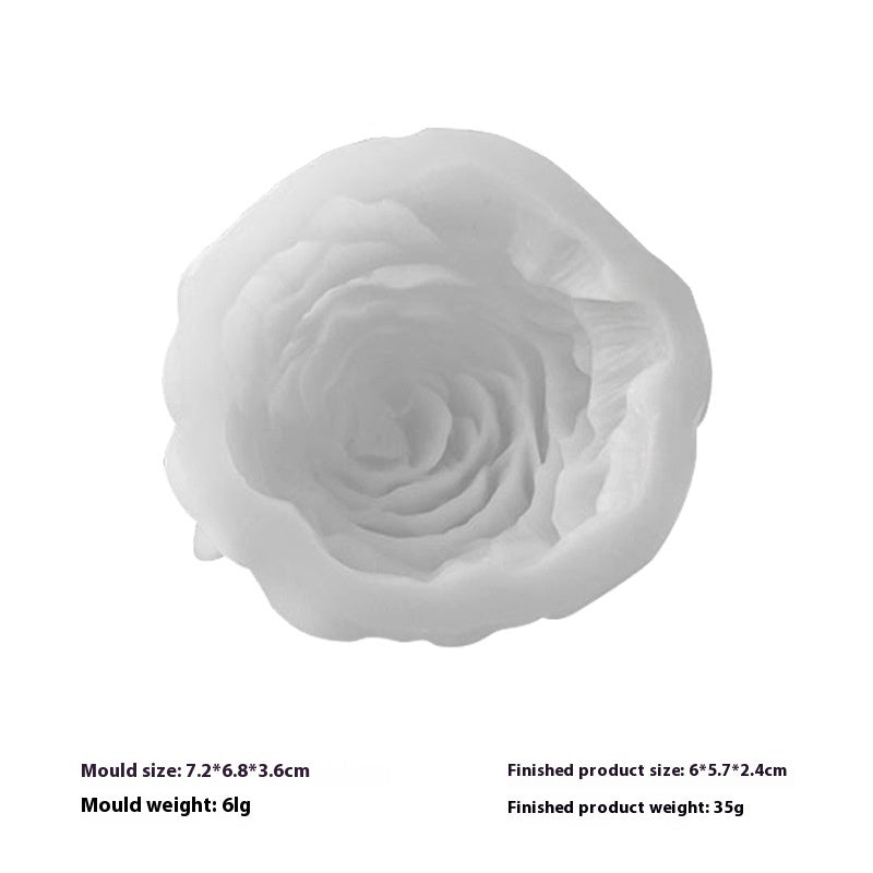Flower Aromatherapy Candle Silicone Mold DIY