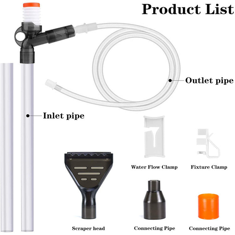 Aquarium Fish Tank Manual Water Change