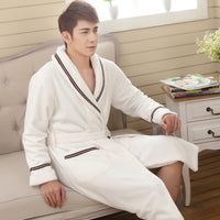 White nightgown man