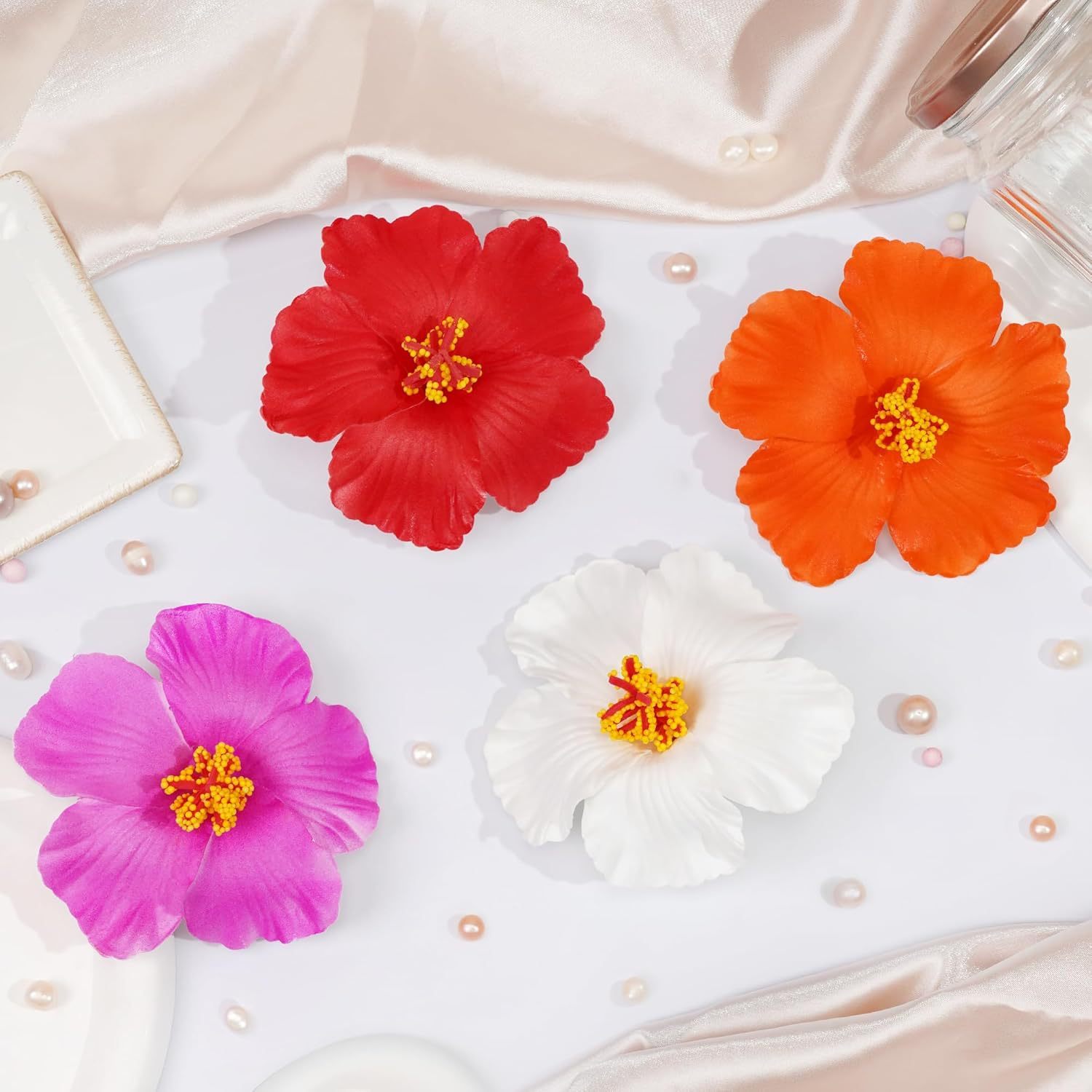 Bohemian Flower Hair Clip for Beach Vacations