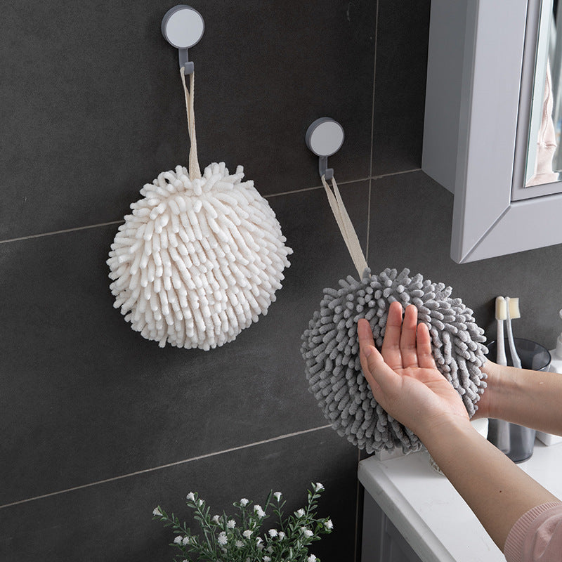 Absorbent Hand Wipe Ball – Quick-Dry Cleaning Tool for Kitchen & Bathroom