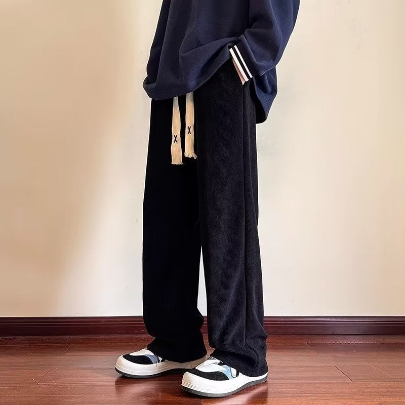 Men’s Corduroy Fleece Padded Warm Winter Pants