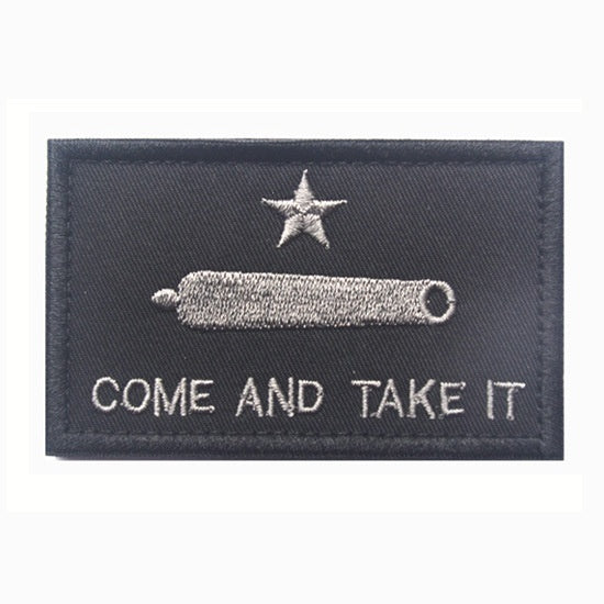 Five-Star AK Machine Gun Embroidered Cloth Tips – Gas Seal Patch