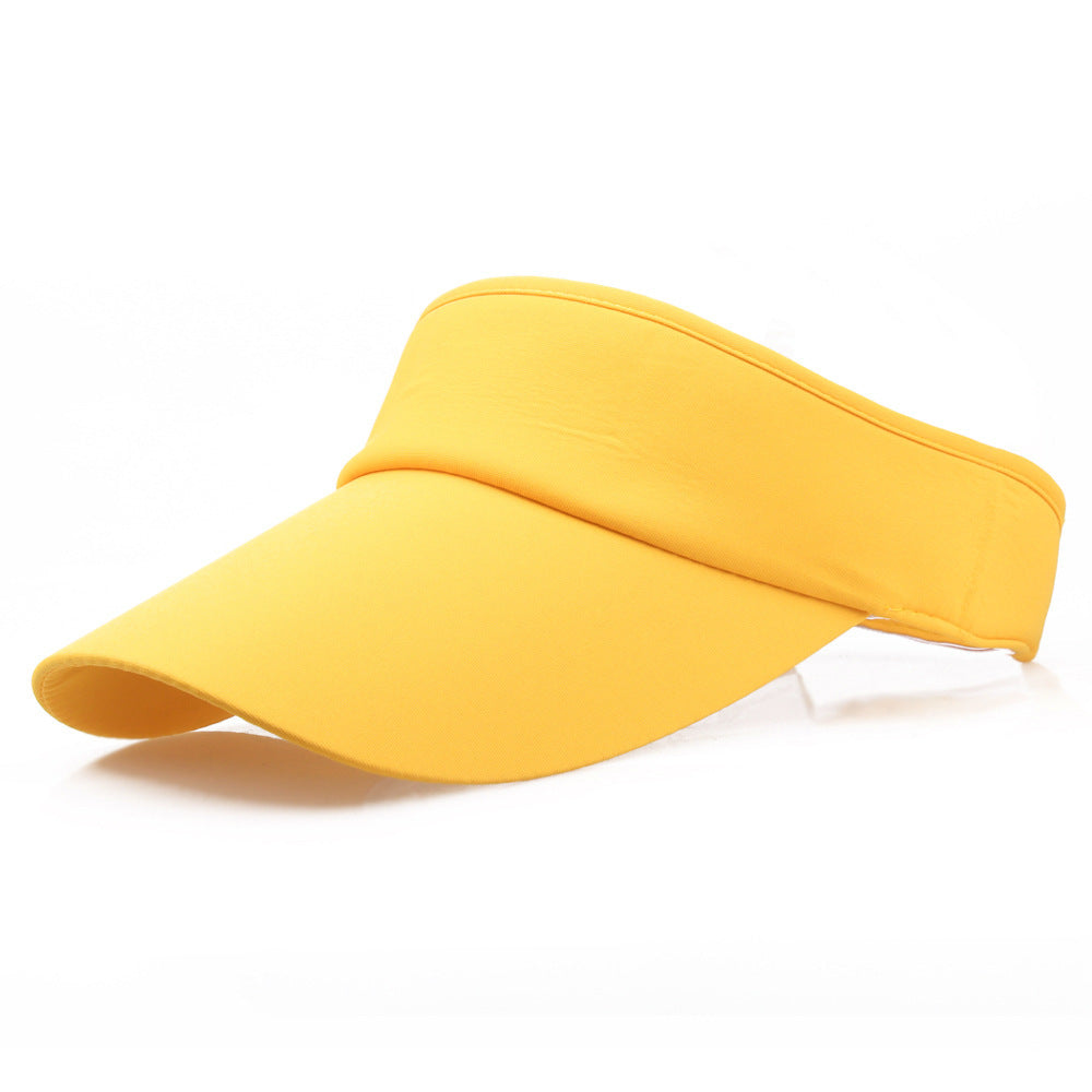 Unisex Summer Sun Visor Hat – Lightweight Adjustable Outdoor Sports & Beach Cap
