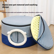 Winter Warm Cat House Cat Nest Closed