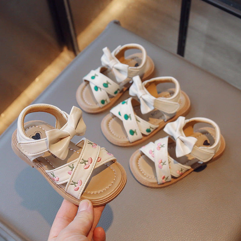 New Fashion Princess Shoes Soft Bottom Embroidered Shoes