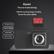 Dual Lens Dash Cam – 4-Inch Night Vision Hidden Recorder