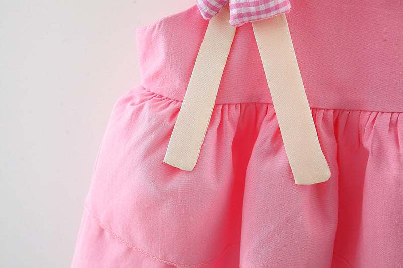 Fashion Personalized Children's Flower Sling Dress