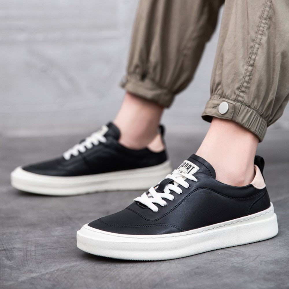 Men's Fashion White Shoes Breathable Casual