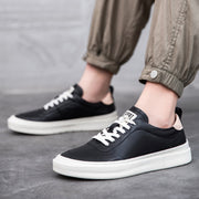 Men's Fashion White Shoes Breathable Casual