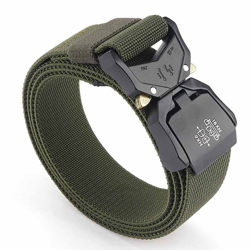 Polyester Tactical Belt – Quick Release Aluminum Alloy Buckle