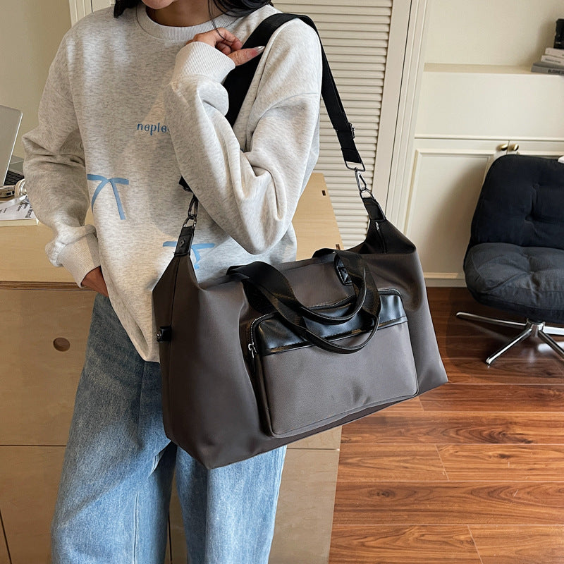 Unisex Oxford Cloth Lightweight Travel Tote Bag 36 To 55L