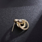 Korean Style Copper Geometric Earrings Women's Jewelry