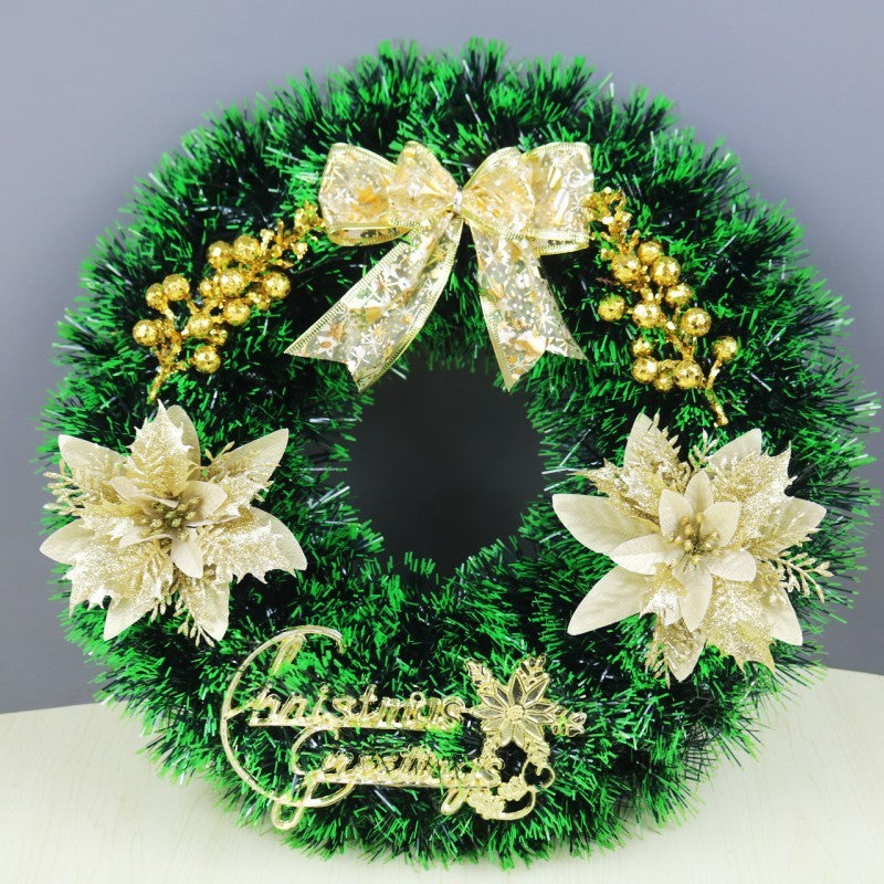Christmas Festival Wreath Door and Window Hanging Decoration