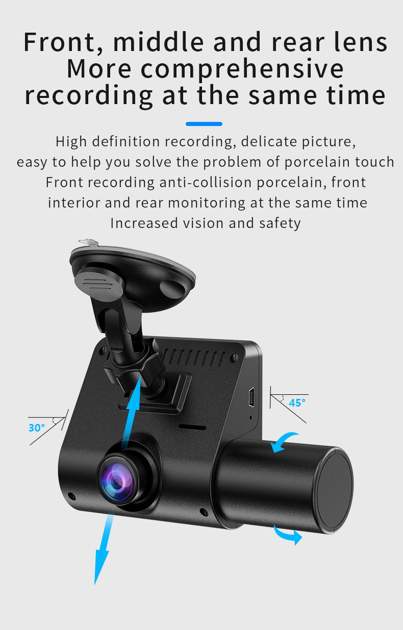 Waterproof License Plate Camera – Night Vision Backup System