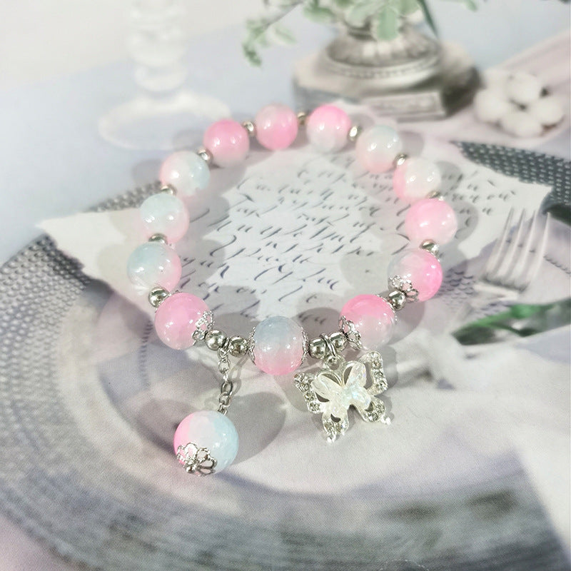 Chinese Style Bamboo Leaf Bracelet For Women