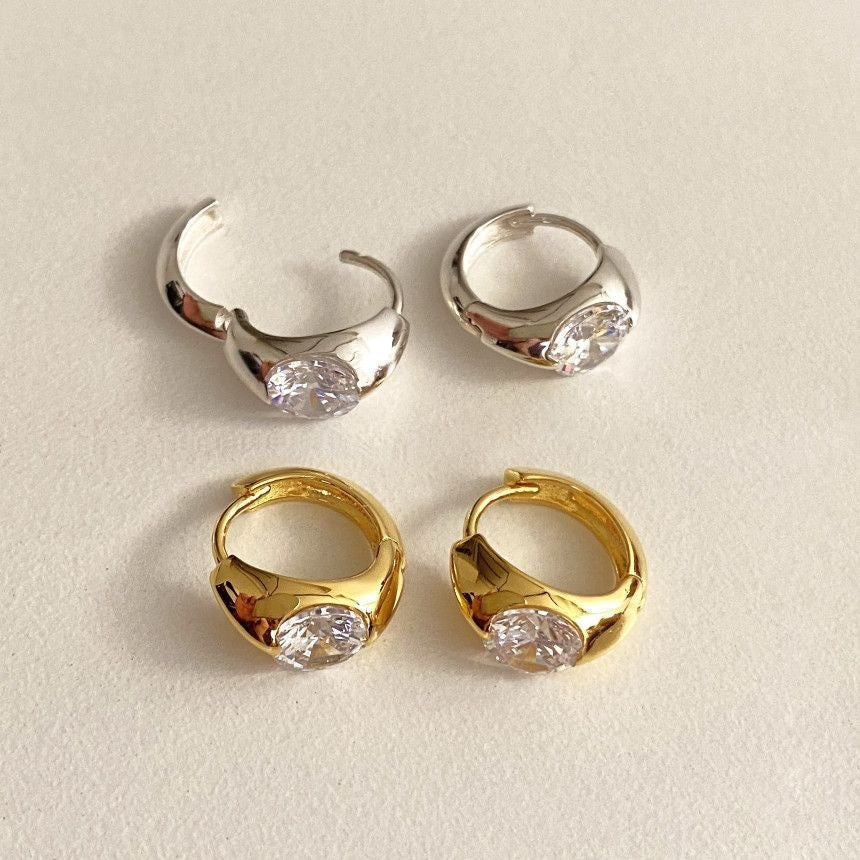 Korean Earrings Simple Temperamental All-match Ins Style
