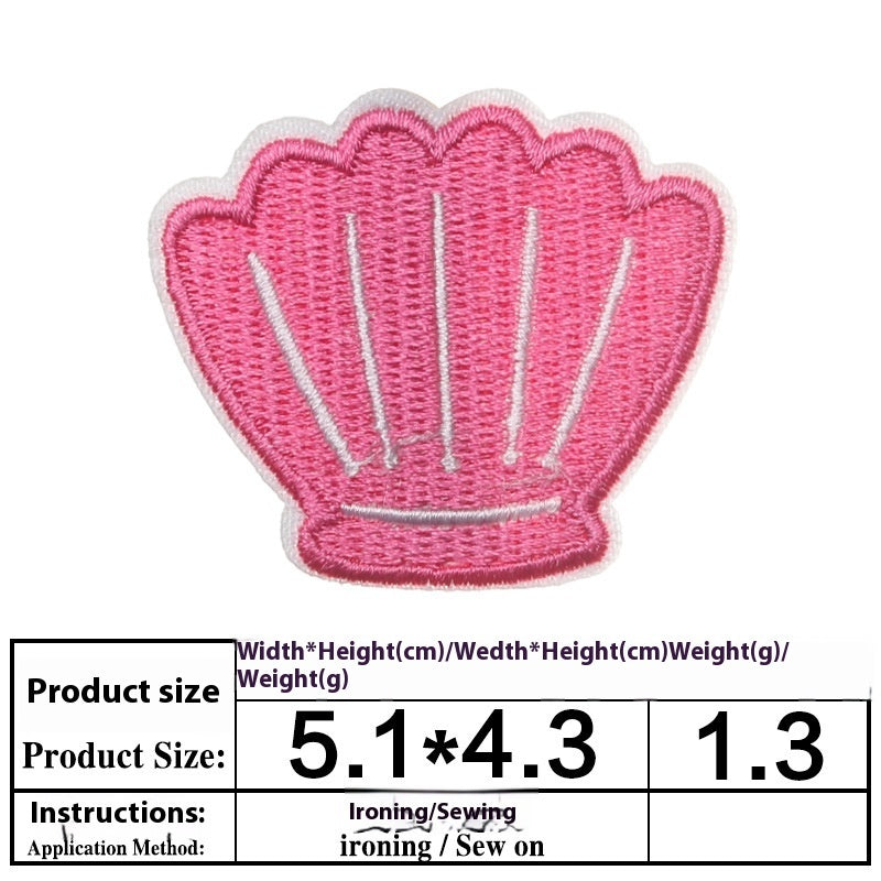 Embroidered Cloth Stickers – Decorative Patches for Clothes, Shoes, and Bags
