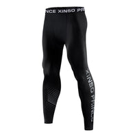 Printed letter trousers