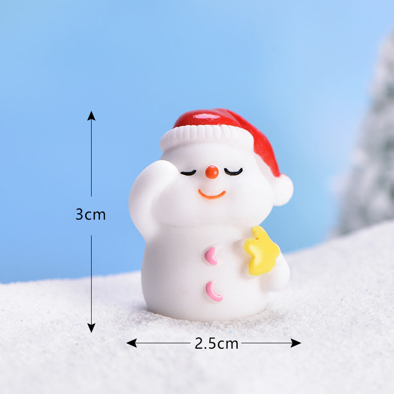 Christmas Fashion Micro Landscape Decorative Ornaments