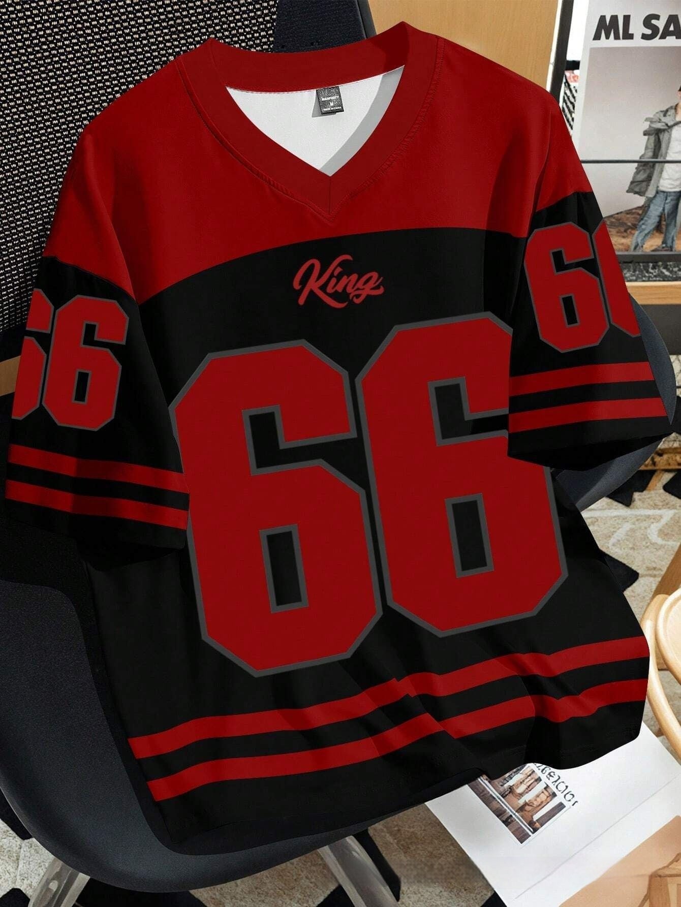 Round Neck Machine Washable Men's Chicago No 23 3D Printed T-shirt