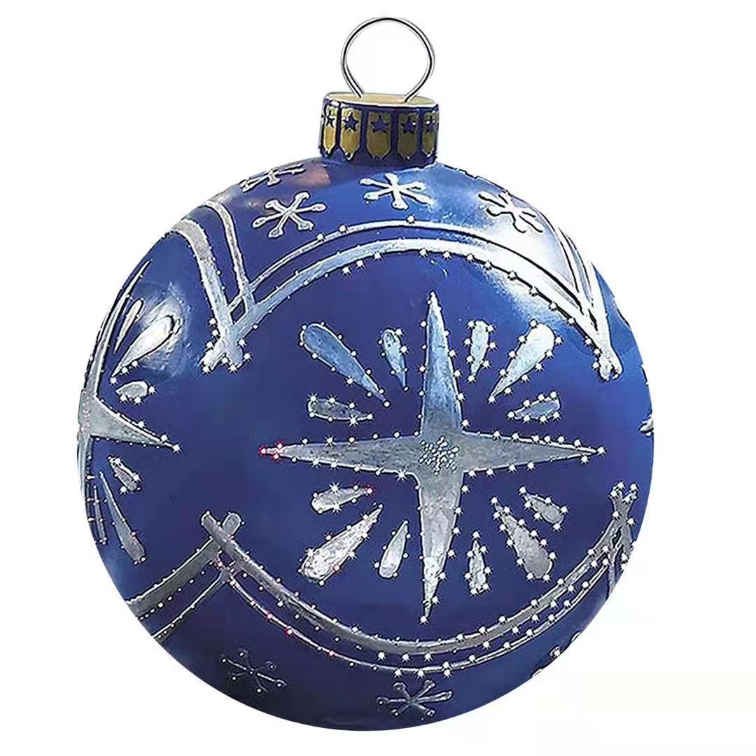 Inflatable Decoration Ball Courtyard Balloon Atmosphere With Lights Christmas Decorating Ball