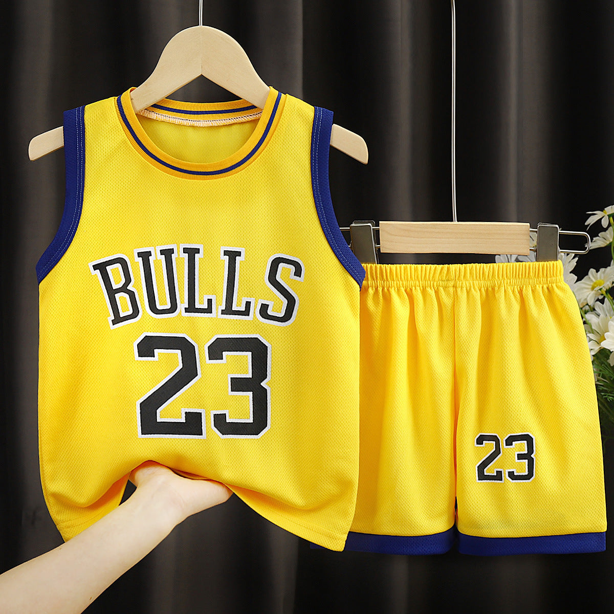 Boys Two Piece Basketball Regular Fit Chemical Fiber