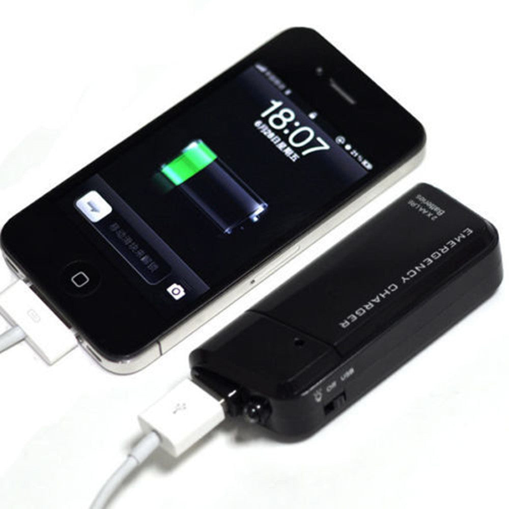 Dry Battery Mobile Phone Emergency Charger Power Box