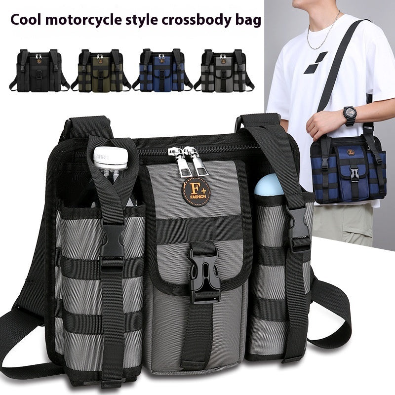 Men's Oxford Cloth Messenger Bag Sports Shoulder Bag