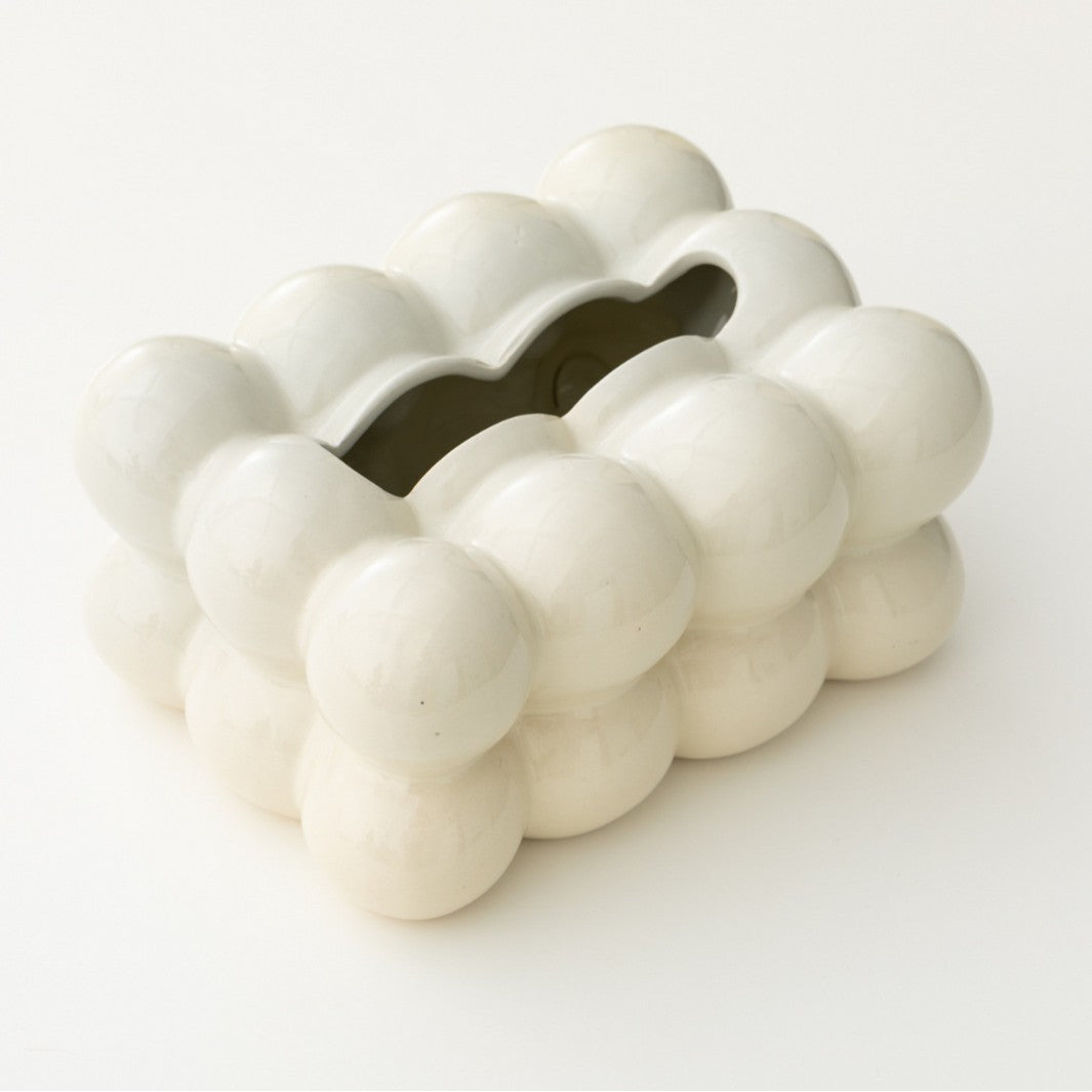 Ceramic Tissue Box Storage Home Living Room
