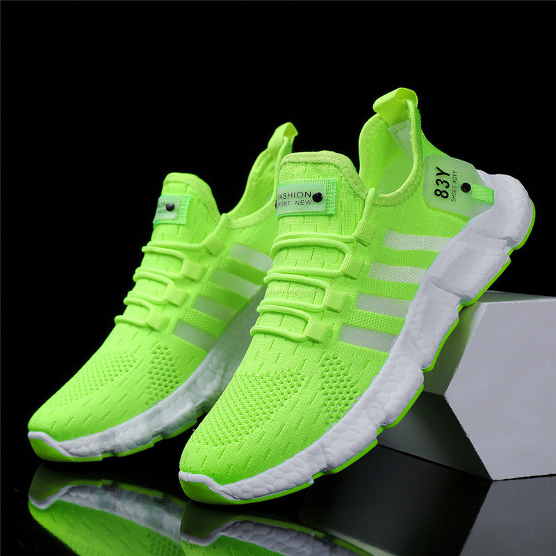 Fashion Low-top Popcorn Bottom Summer Mesh Breathable Casual Shoes